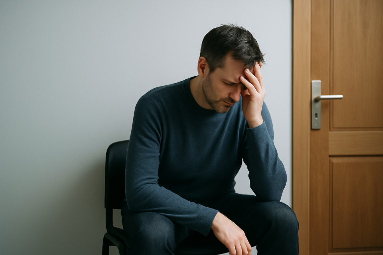 Un patient seul face au silence institutionnel. Malgré la souffrance bien réelle, la fibromyalgie reste exclue de l’indemnisation post-vaccinale en l’absence de preuve scientifique reconnue.