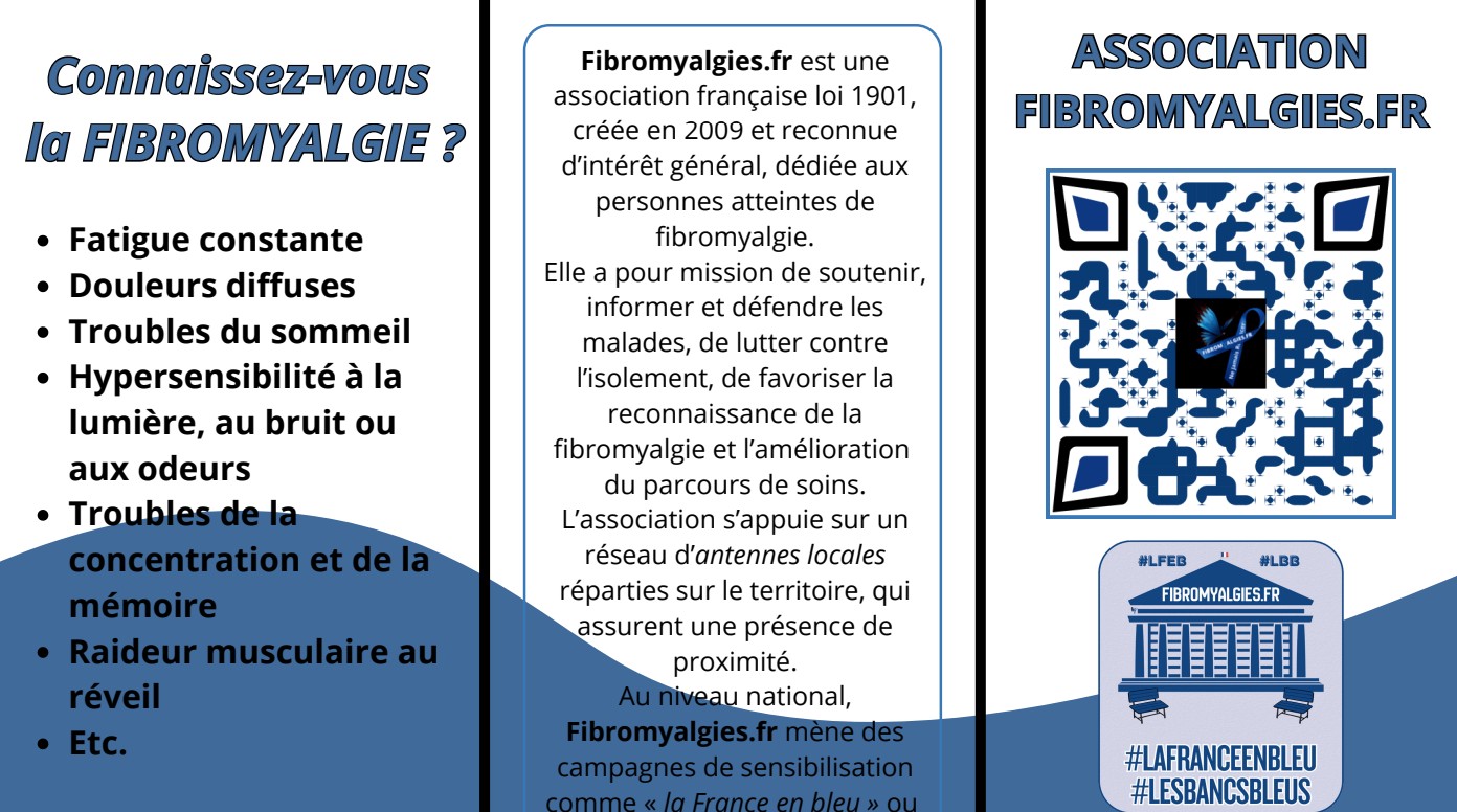 Aperçu du flyer Fibromyalgies.fr
